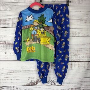 Bob The Builder 2001 Two-piece Set Pajamas NWT NOS size 6 Vintage READ